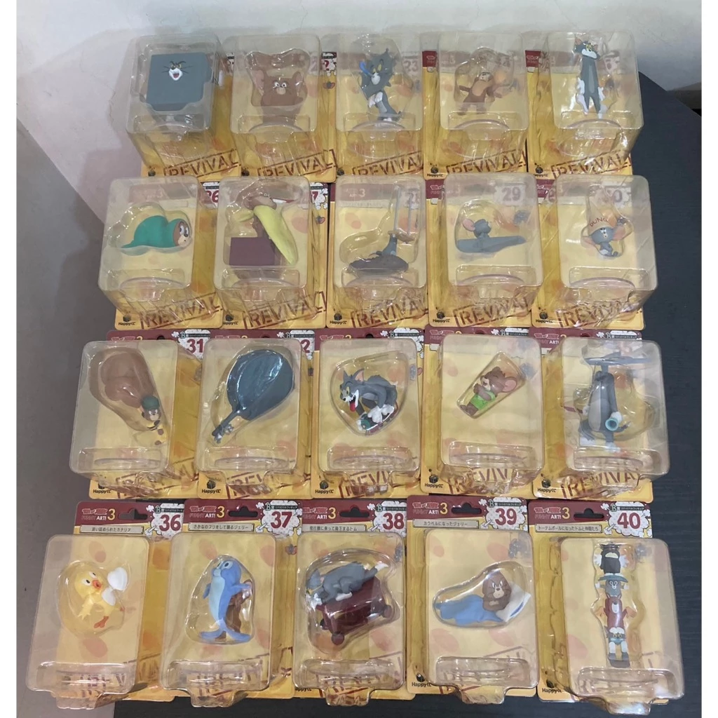 湯姆貓與傑利鼠 一番賞 B賞大全套(哥吉拉,三眼怪,胡迪,小小兵,鋼鐵人,真骨雕,耿鬼,噴火龍,蝙蝠俠,咒術迴戰,史努比