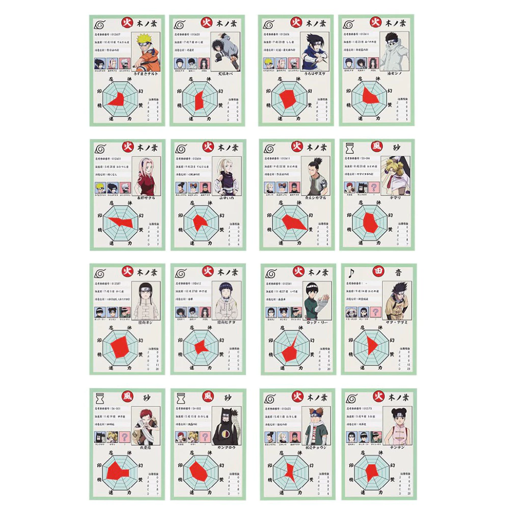 當日出貨 「一番くじ」日版 現貨 一番賞 一番くじ 火影忍者～中忍試驗篇 H賞 忍識卡牌套裝 透明支架